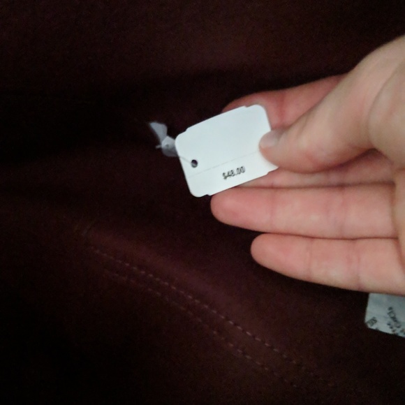 Bath & Body Works | burgandy tote bag - Picture 4 of 8